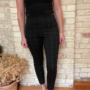 MAX STUDIO checkered pants